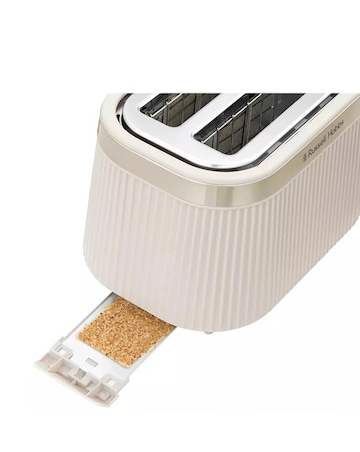 Russell Hobbs Bronte Kettle & 4 Slice Toaster Stone