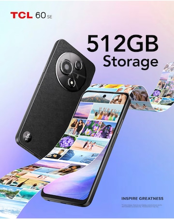 TCL 60 SE 5G 512GB - Obsidian Black