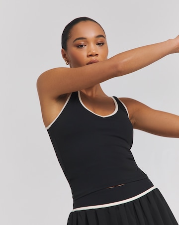 TALA DayFlex Built-In Support Plunge Neck Vest