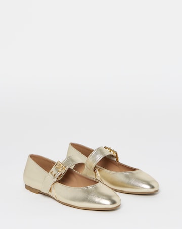 Lexington Mary Jane Ballerina Shoes - Extra Wide Fit (EEE)