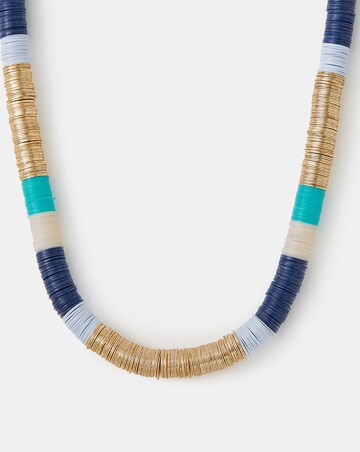 Accessorize Disc Beaded Necklace