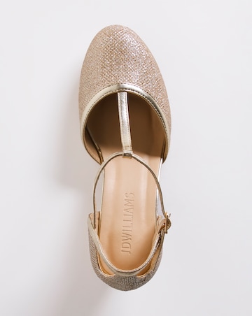 Athens T Bar Shoe - Wide Fit (E)