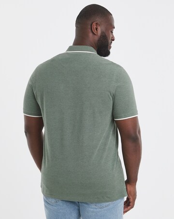 Jack & Jones Premium Paulos Tipped Polo - Green