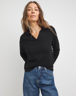 Collared Long Sleeve Jumper