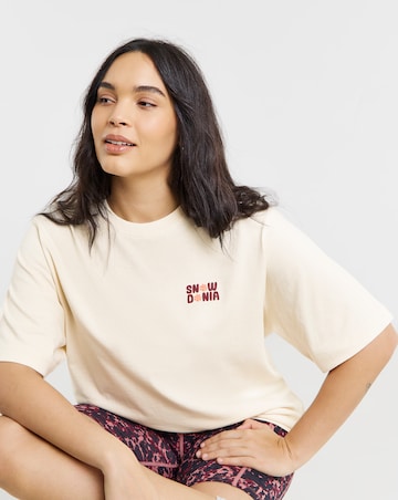 Snowdonia Floral Graphic Oversized T-Shirt