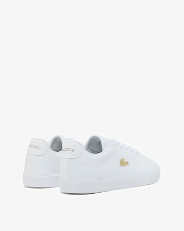 Lacoste Lerond Set Leather Trainer - White