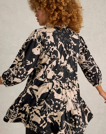 White Stuff Nela Printed Shirt Tunic