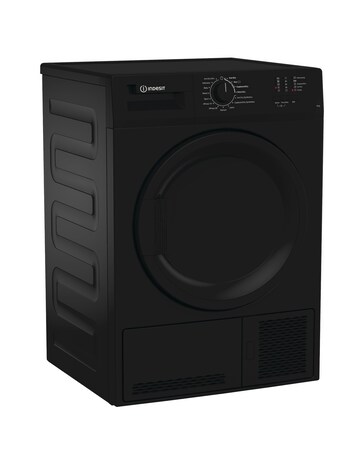 Indesit C YD C82 BBGL UK Condenser Tumble Dryer 8kg Black + Install
