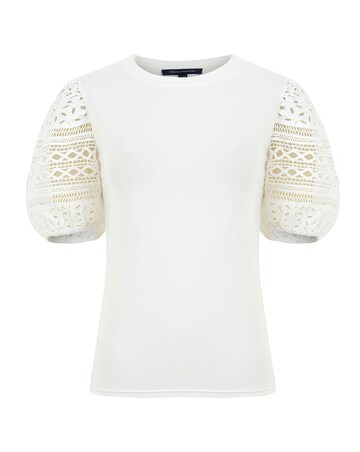 French Connection Rosanna Anges Broderie T-Shirt