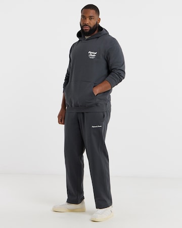 Jack & Jones Norrebro Back Graphic Hoodie - Grey