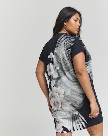 Religion Aviate Floral V-Neck Dress