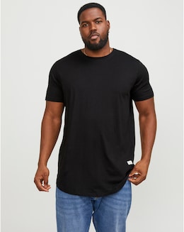 Jack &amp; Jones Noa Curved Hem Longline T-Shirt