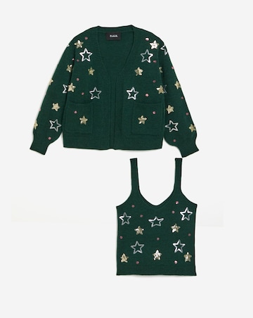 Lovedrobe Star Embellished Twin Set