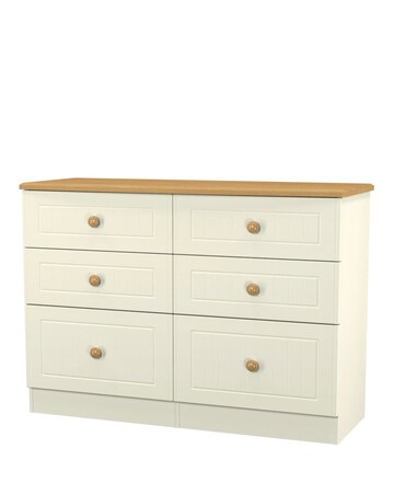 Frances Ready Assembled 6 Drawer Chest