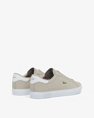 Lacoste Powercourt Leather Trianer - Grey