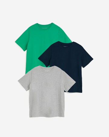 3 Pack Crew Neck Short Sleeve T-Shirt