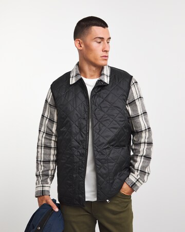 3 In 1 Parka with Diamond Quilted Gilet