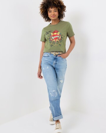 Joe Browns Peace and Love Graphic Tee