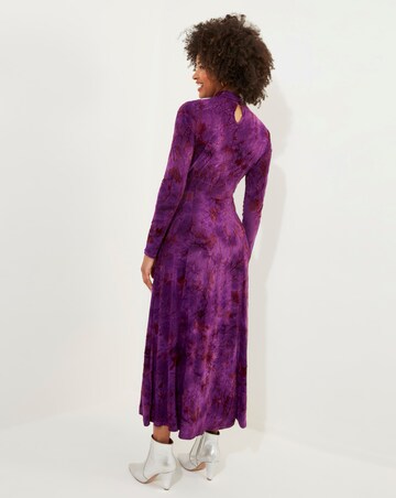 Joe Browns Truly Remarkable Flocked Jersey Maxi Dress