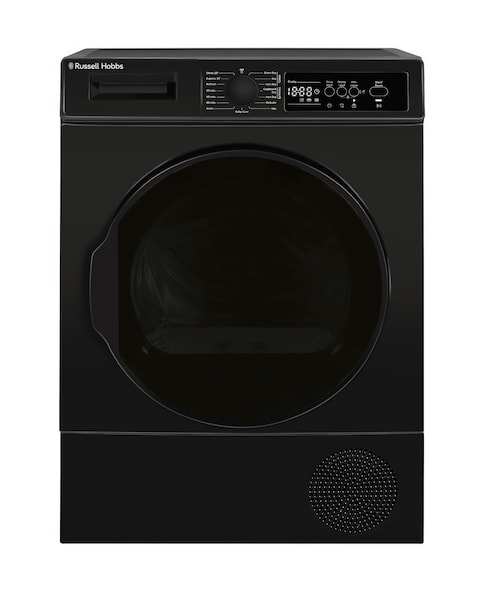 Russell Hobbs RH8HPTD1E12B 12 Series 8kg Heat Pump Tumble Dryer - Black