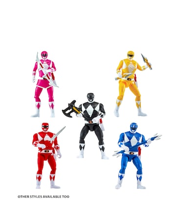 Mighty Morphin Power Rangers Auto Morphin Black Ranger Figure