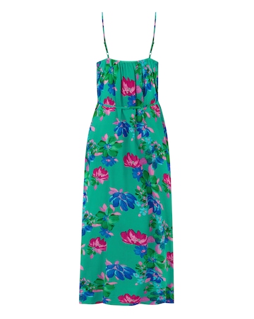 Pour Moi Melanie Sheer Viscose Tie Belt Maxi Beach Dress