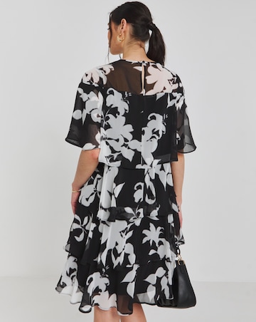 Joanna Hope Tiered Shift Dress
