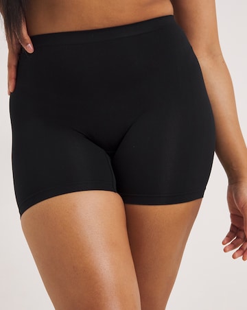 Pretty Secrets (3 Pack) Seamless Comfort Shorts Black