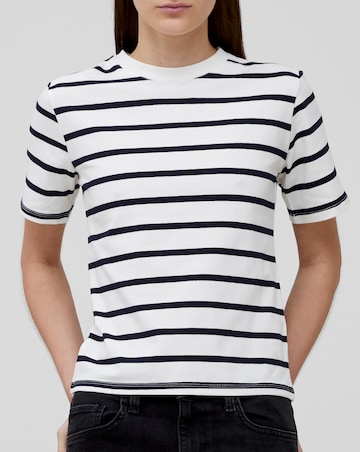 French Connection Rallie Cotton Stripe Tee