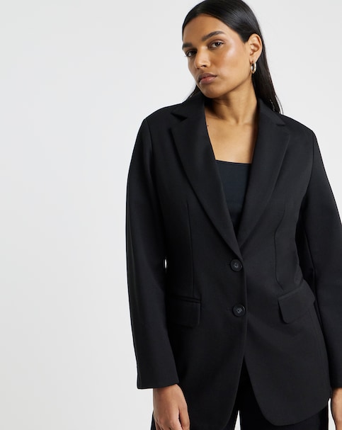 Simply Be Sculpting Cinch Waist Blazer