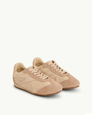 Nobodys Child Beige Weave & Suede Trainers - Standard Fit (D)