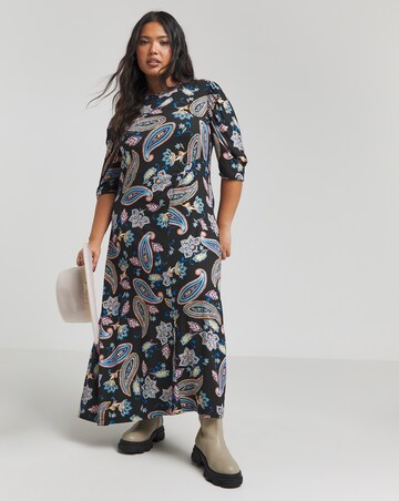 Joe Browns Perfect Paisley Jersey Midaxi Dress