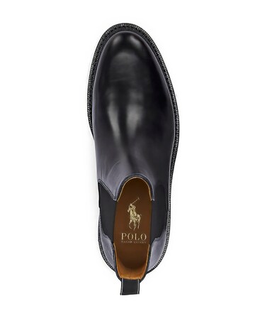 Polo Ralph Lauren Asher Leather Chelsea Boots - Blacks