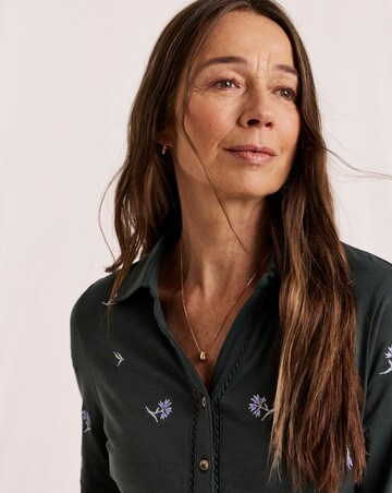 Julipa Embroidered Jersey Shirt