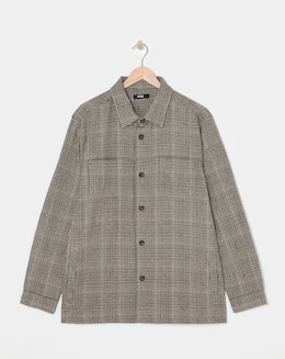 Checked Shacket