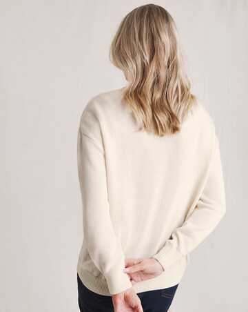 Julipa Pure Cotton Henley Jumper