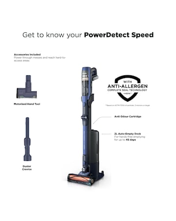 Shark PowerDetect Speed Clean and Empty Pet Pro Cordless Vacuum IA3241UKT