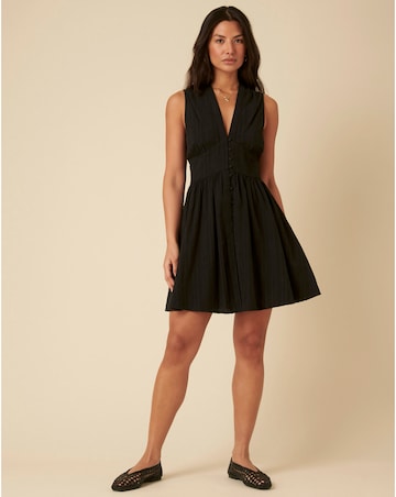 Nobody's Child Sleeveless Starlight Mini Dress Plain