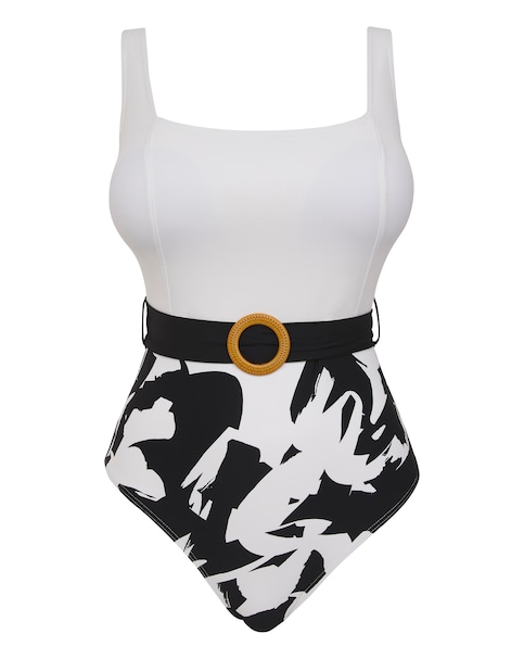 MAGISCULPT Roma Square Neck Swimsuit
