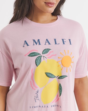 Amalfi Print Value T-Shirt Nightie