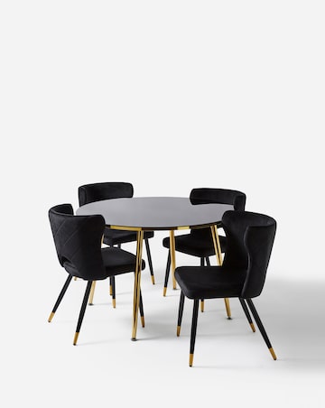 Joanna Hope Etienne Table with 4 Chairs