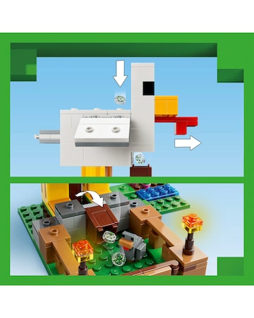 LEGO Minecraft Chicken Farm