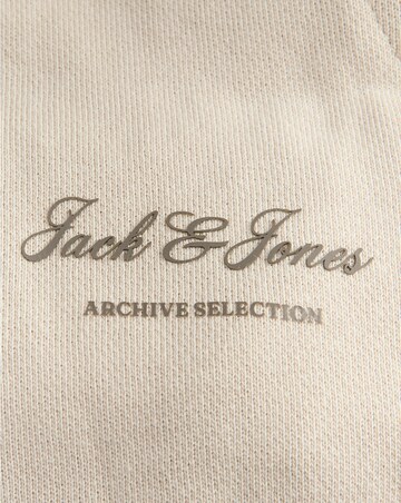 Jack & Jones Gordon Logo Sweat Short - Cream