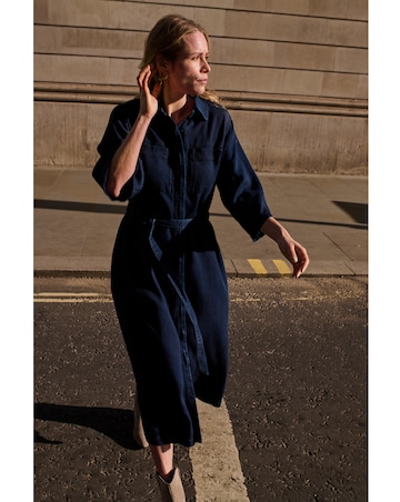Anthology Indigo Shirt Denim Dress