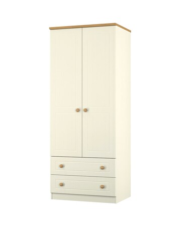 Frances Ready Assembled 2 Door 2 Drawer Wardrobe