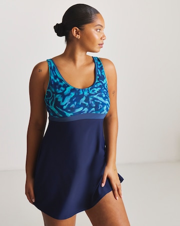 Sports Swimdress With Shorts