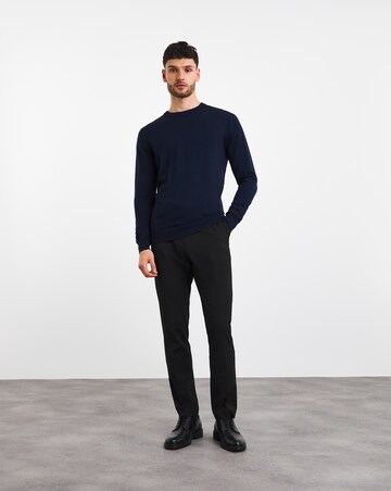 Merino Wool Crew Neck Sweater