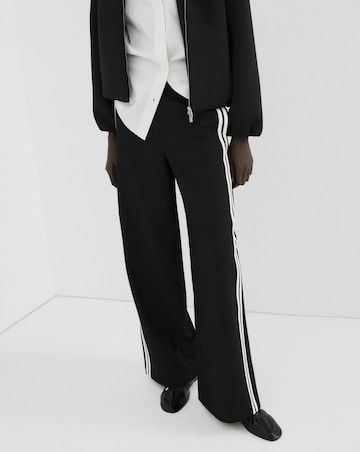 Mango Sophie Combined Striped Trousers