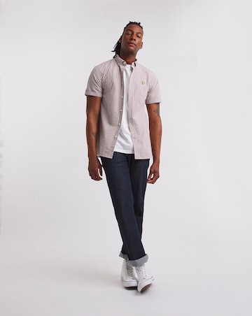 Lyle & Scott Short Sleeve Gingham Shirt