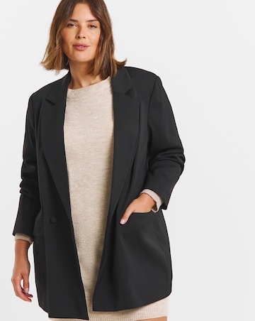 Simply Be Oatmeal Crew Neck Mini Dress